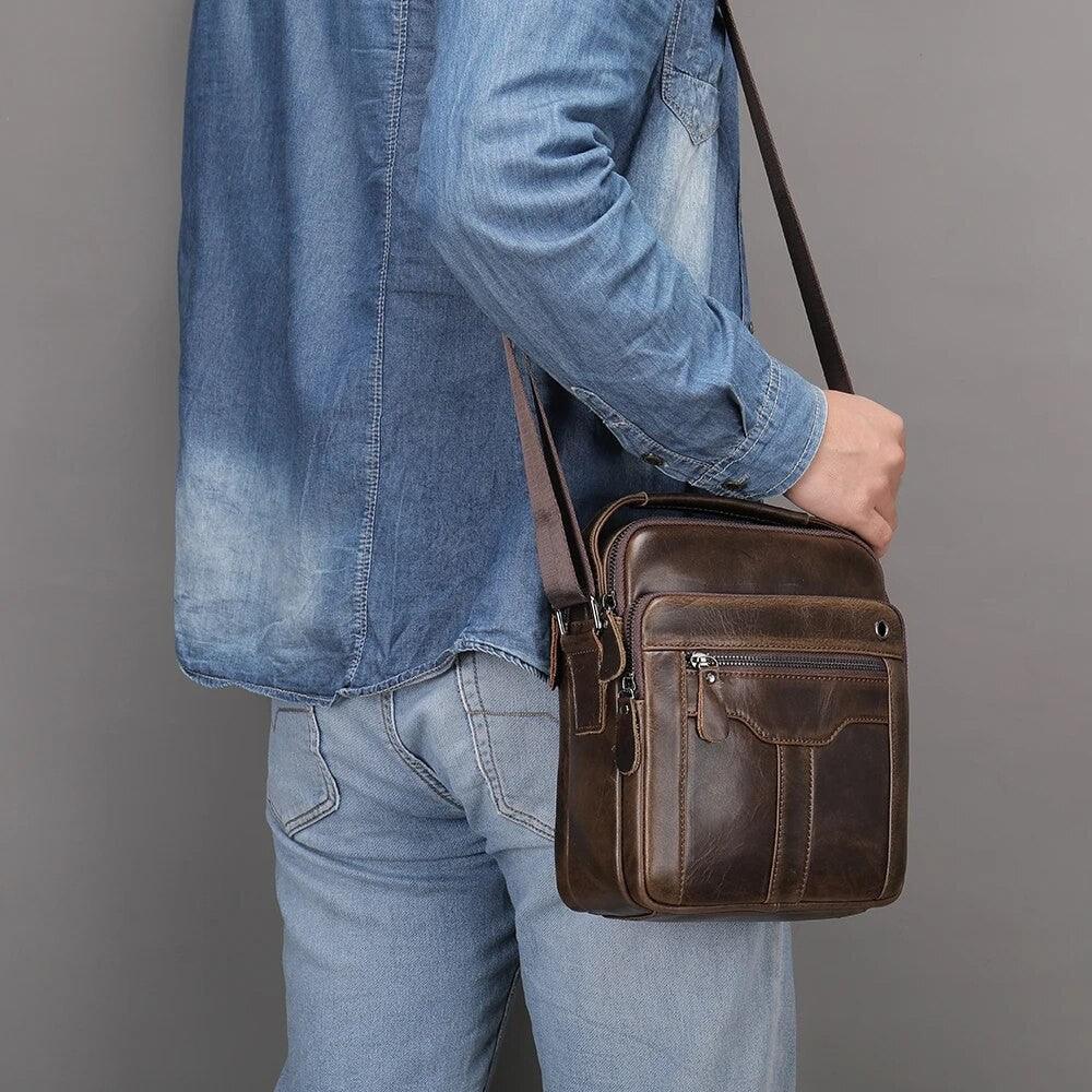 Berlim | Bolsa Tiracolo Masculina Compacte