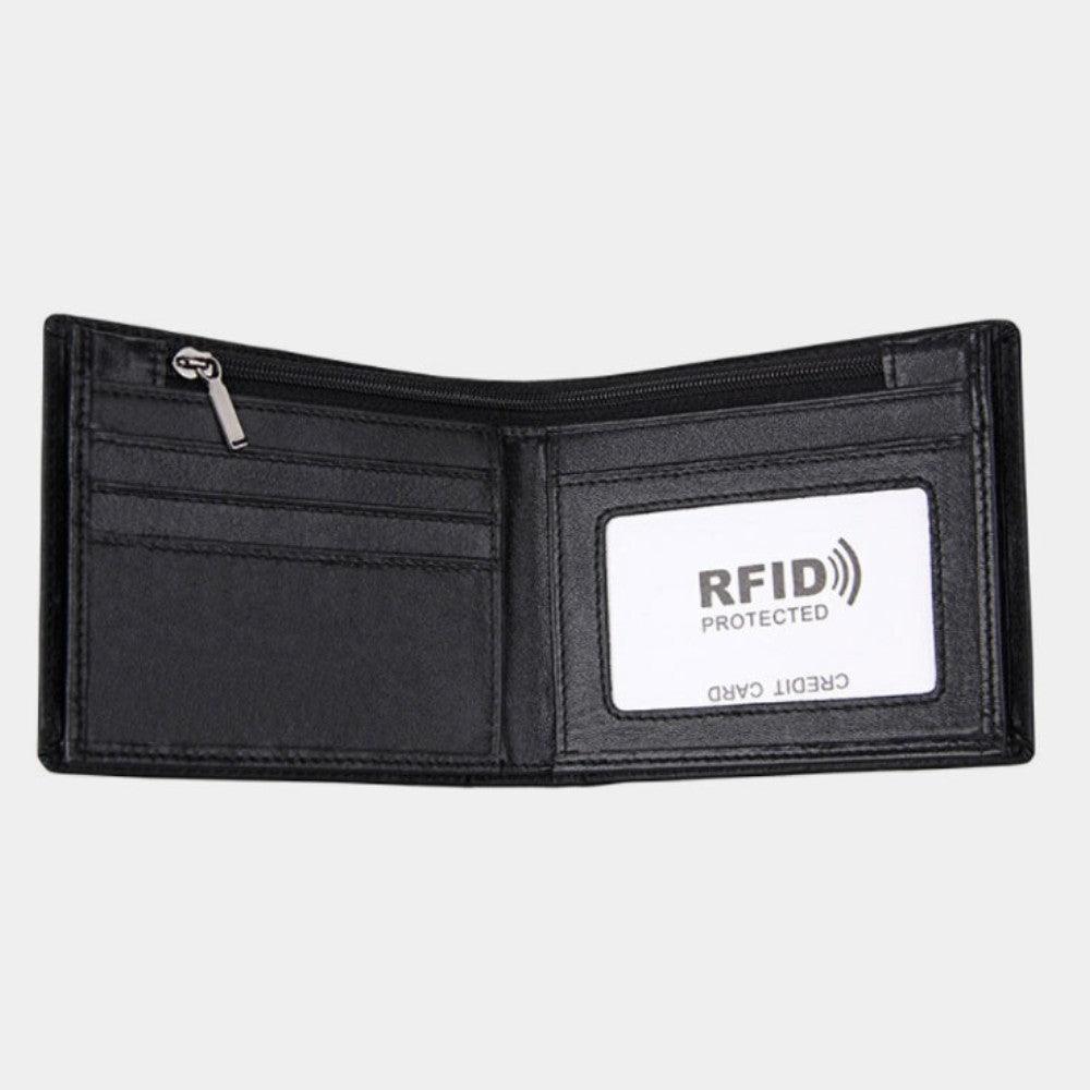 Carteira Masculina de Couro Artesanal RFID